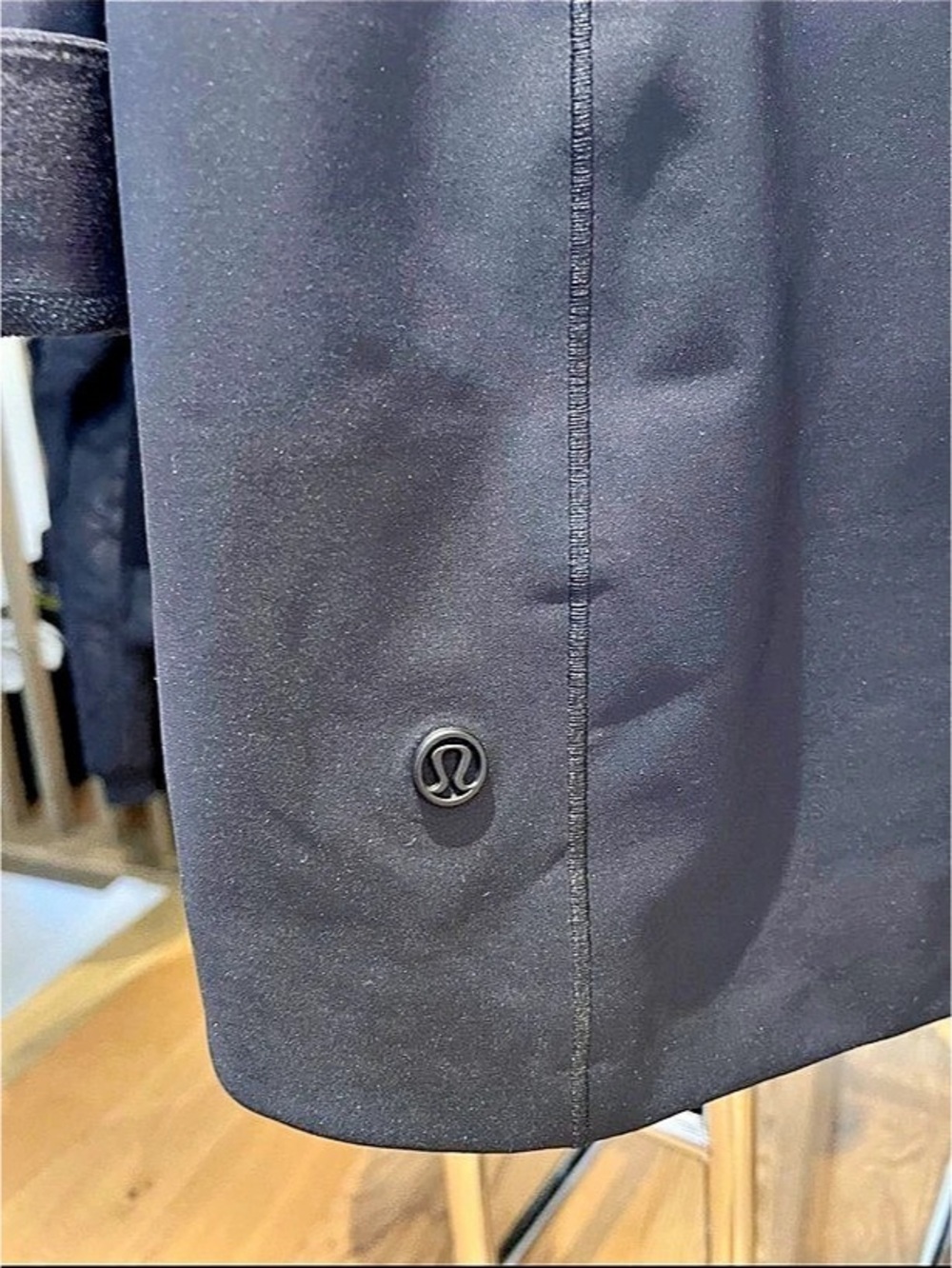 Lululemon Cross Chill Jacket Women's Black Hooded Coat - Picture 6 of 6